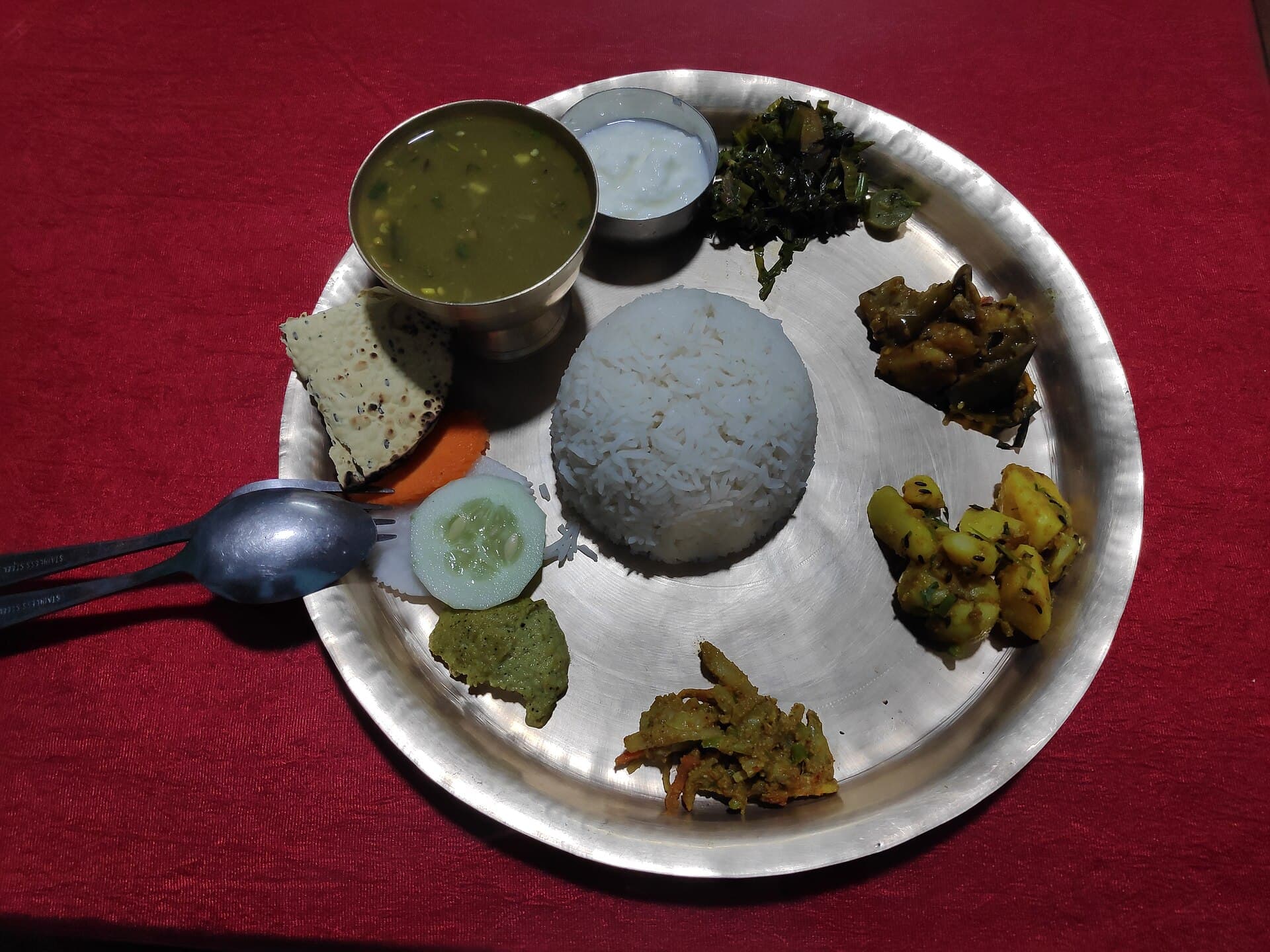 Nepali Special Thali (Dal Bhat)