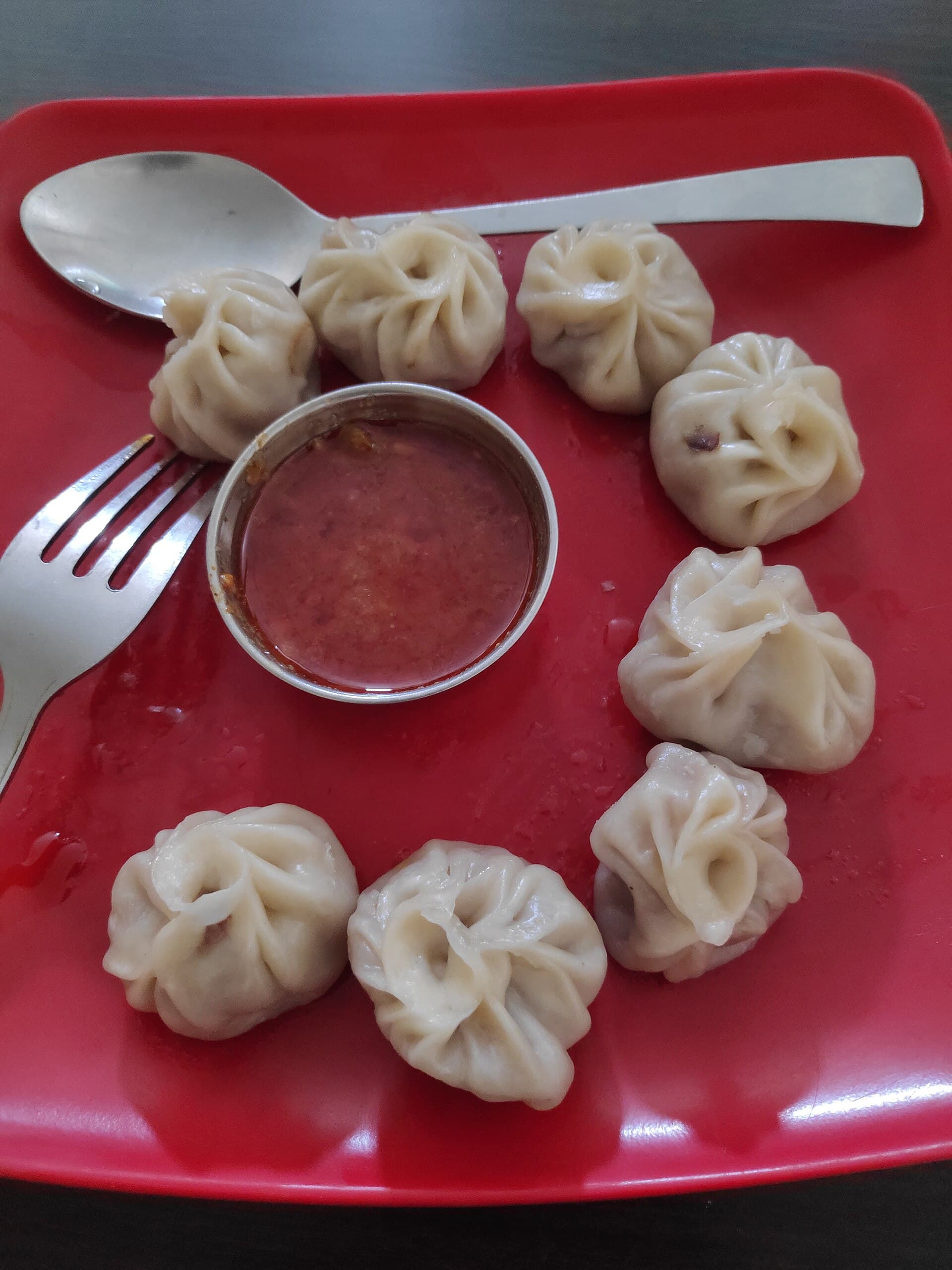 Steamed Chicken Momos (10 pcs)